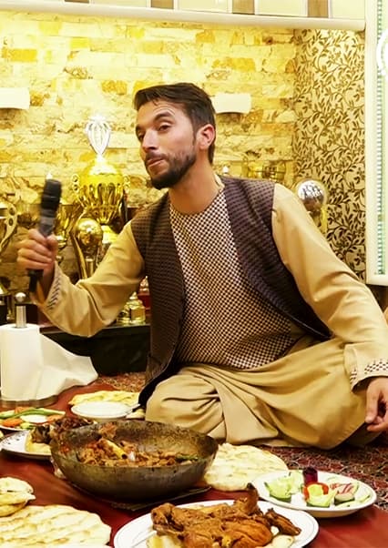 غذاهای خیابانی: طرز تهیه کرائی شینواری در رستورانت سوپر شینواری نمبر یک، کابل