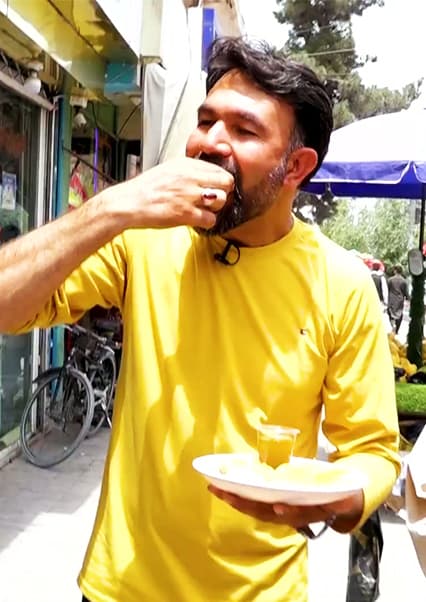 غذاهای خیابانی: مشهورترین پانی‌پوری در افغانستان