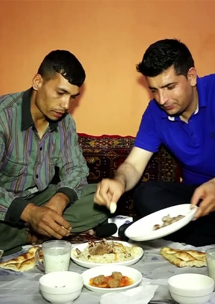 غذای خیابانی افغانی - قابلی پلاو
