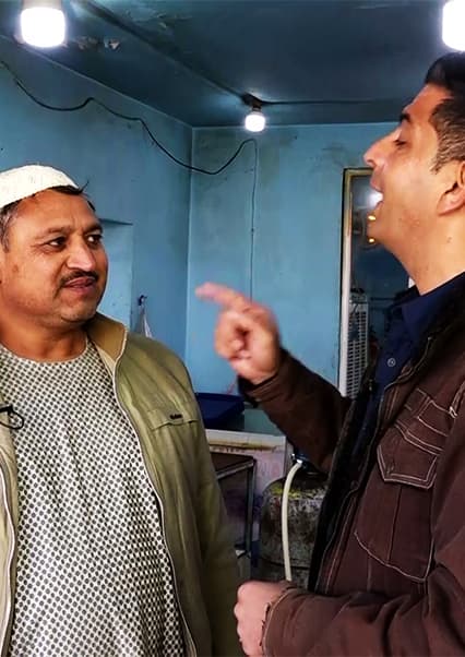 غذای خیابانی افغانی در شهر هرات - کرایی ماهی