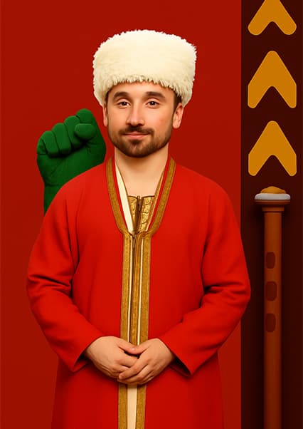 ویژه برنامه عیدی اتک رقابت با مهمانان ترکمن