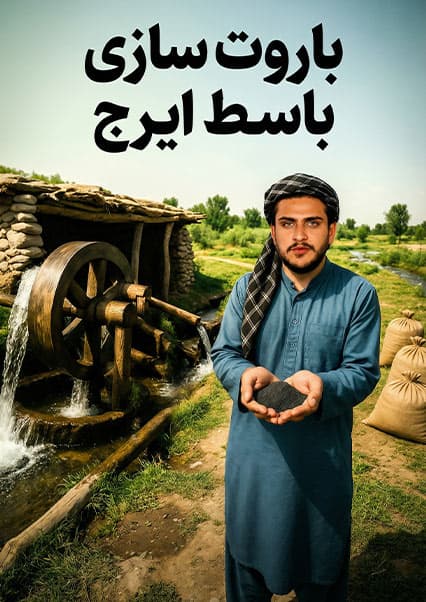 نان آور: باروت سازی با آسیاب آبی در پروان