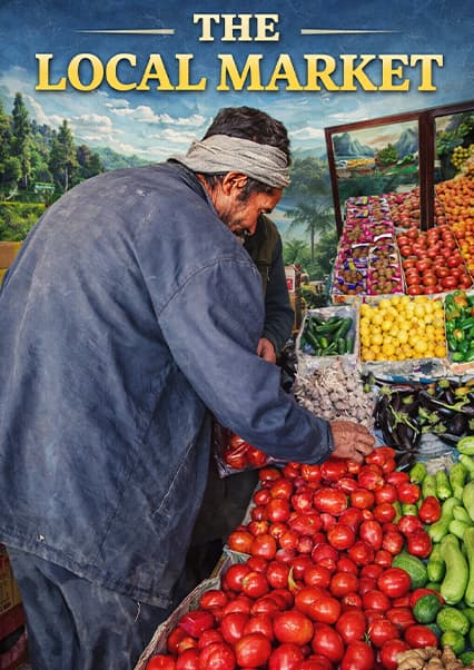 چپلی کباب و نان تنوری در غار