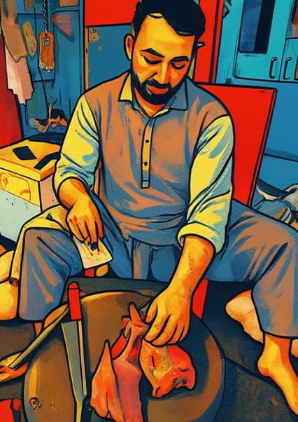 روش ۵۰۰ کیلویی کابل: طعم اصیل گوشت