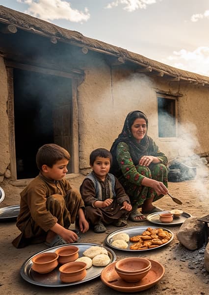 زندگی در قلب کوه‌های افغانستان: طعم نان گرم و صمیمیت