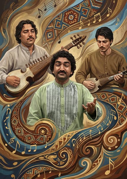 اجرای موسیقی زنده حاجی شمین کامران
