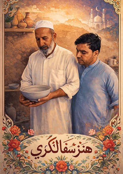 افغان سین: هنر کلالی در استالف؛ سفر هادی صافی به مرکز سفالگری
