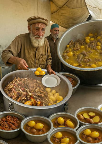روش ۵۰۰ کیلویی؛ طعم اصیل غذای محلی