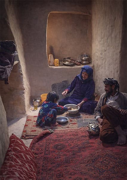 یک روز در کوهستان: زندگی واقعی و غذای سنتی