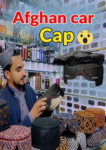 گزارش ویژه از کلاه‌های دست‌دوز افغان موتر در کابل