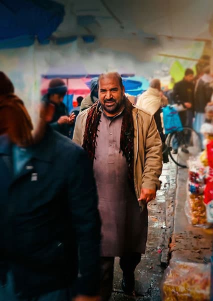 گشت و گذار در مندوی کابل؛ روز بارانی