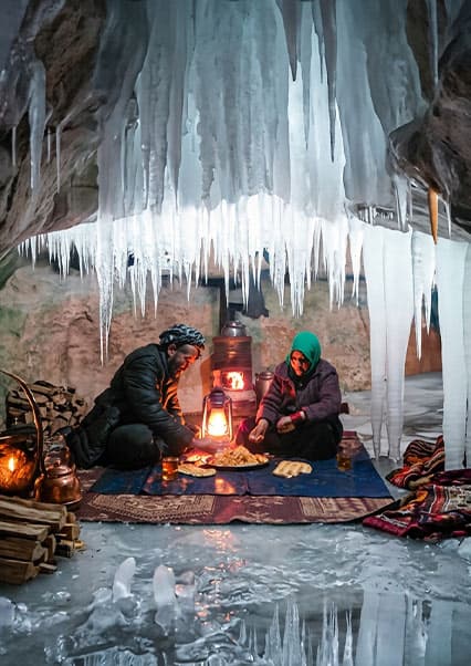 زندگی در غار؛ بقا در زمستان سخت افغانستان