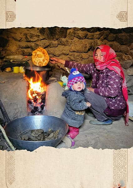 زندگی در غار یخی: بقای خانواده در سرمای منفی ۵۰ درجه