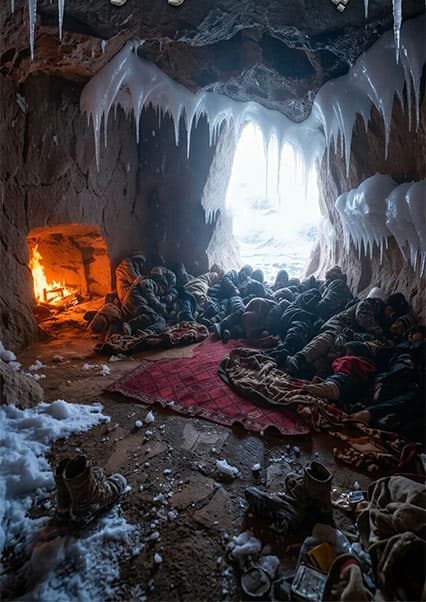 بقا در سرمای منفی ۳۵ درجه افغانستان