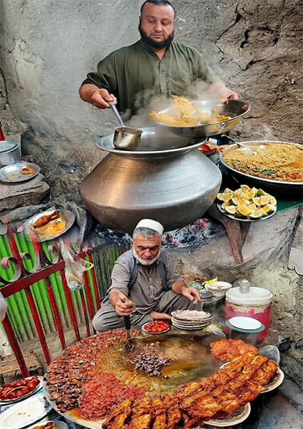 ناشتای کابل؛ طعم نان گرم و چای صبحگاهی