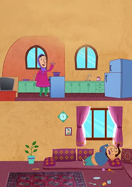 قند آغا و تنبلی در رمضان