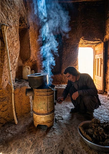 زندگی دشوار و زیبای کوهستان