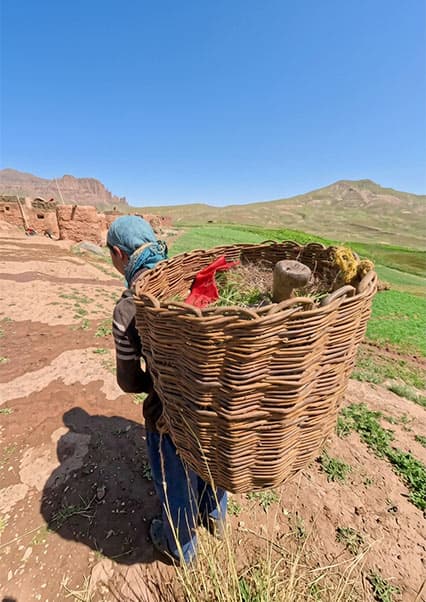 زندگی دشوار در قلب کوهستان