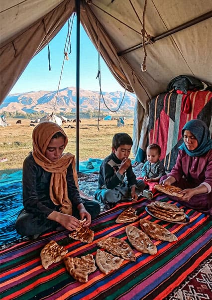 زندگی کوچ‌نشینی در قلب کوهستان‌های افغانستان
