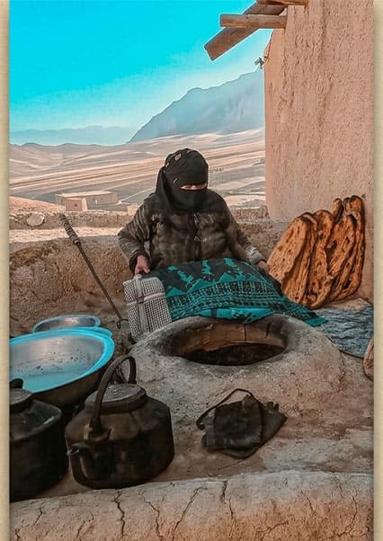آشپزی سنتی مادر کوهستان در قلب افغانستان