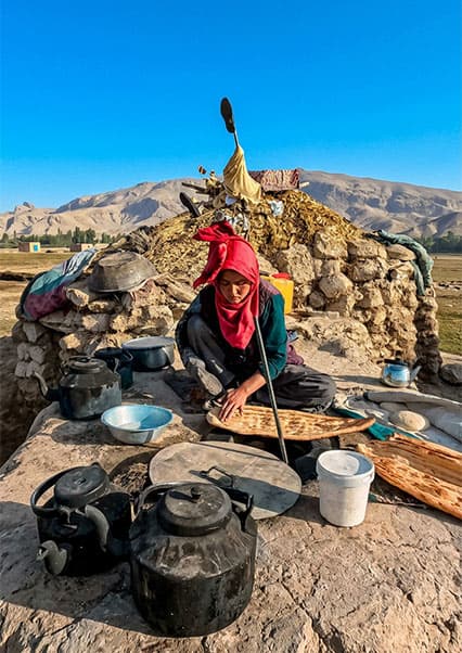 زندگی کوچی‌ها در قلب کوهستان