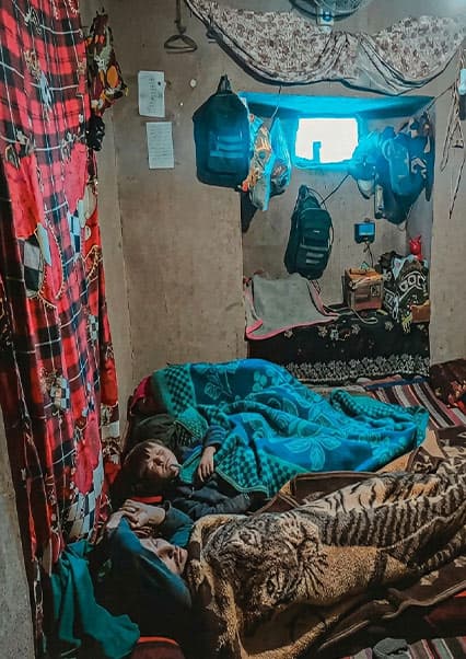 زندگی در دمای منفی ۴۰ درجه کوهستان
