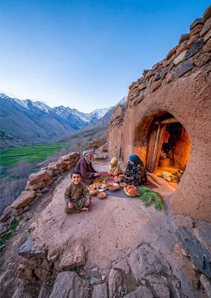 زندگی با خانواده‌ای که در هیچ نقشه‌ای نیست