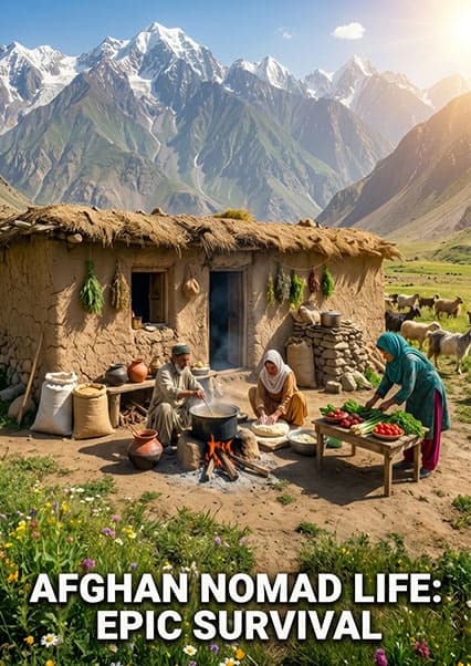 زندگی کوچی‌ها در قلب کوهستان‌های افغانستان