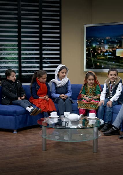 گفتگوی صمیمانه با کودکان در بامداد خوش