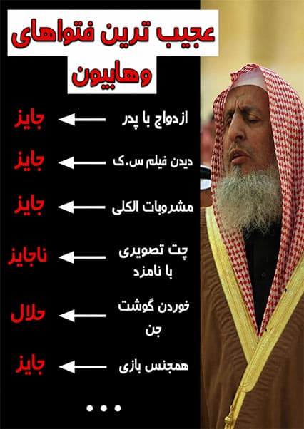 عجیب‌ترین فتواهای وهابیت