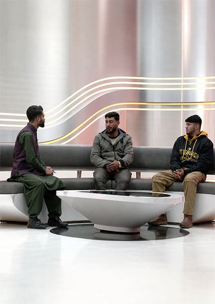 گفتگو با معراج هاشمی و سمیع‌ ظاهری