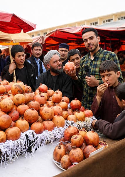 گزارش دیدنی از بازار بلخ در مزار شریف