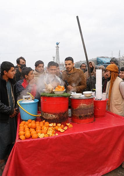 سفر به بغلان؛ بازار پلخمری و طعم یخنی مرغ