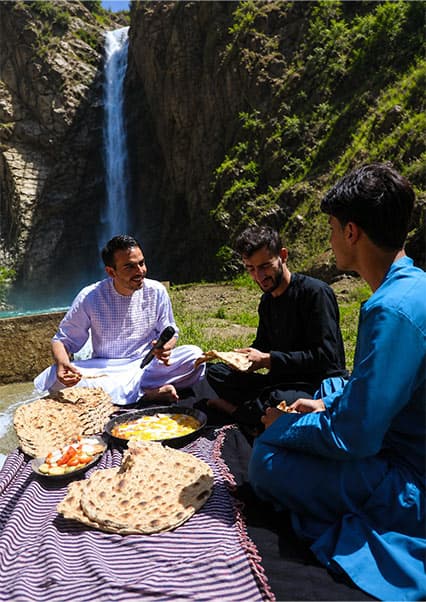 سفر از کابل به بدخشان؛ آبشار وردوج و غذای محلی