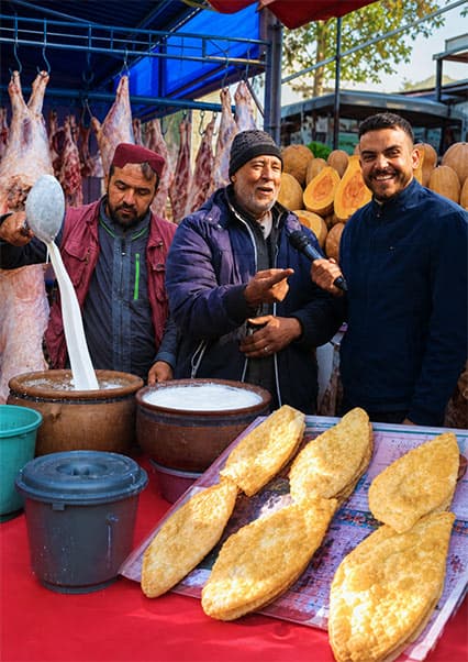 بولانی و دوغ در جاده میوند کابل