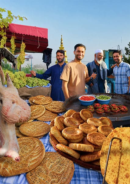 سفر به کندز و چشیدن کلچه عسلی